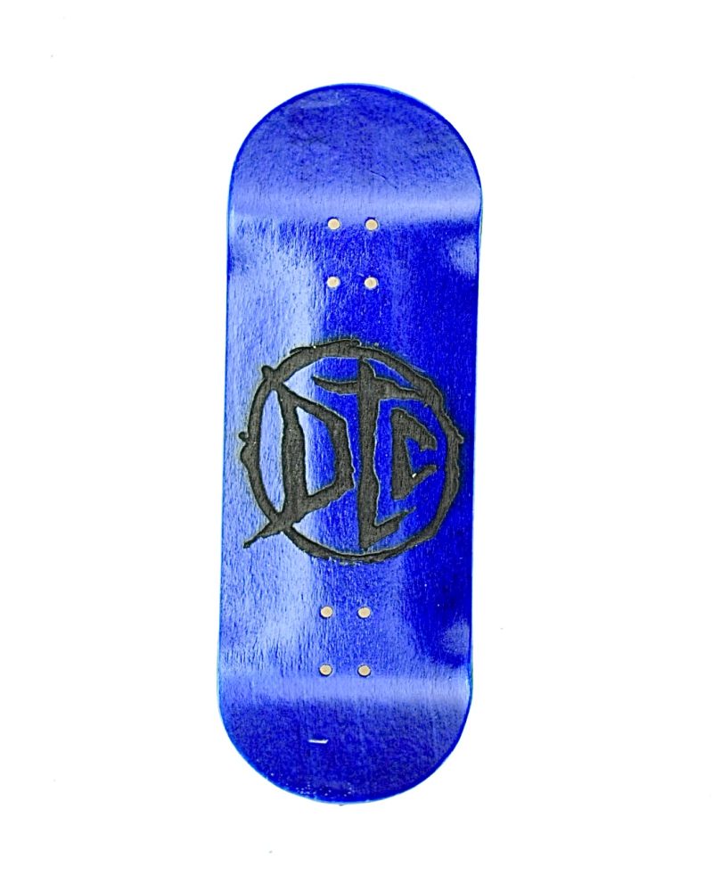 DogTown Crew Fingerboard Decks Stained Blue