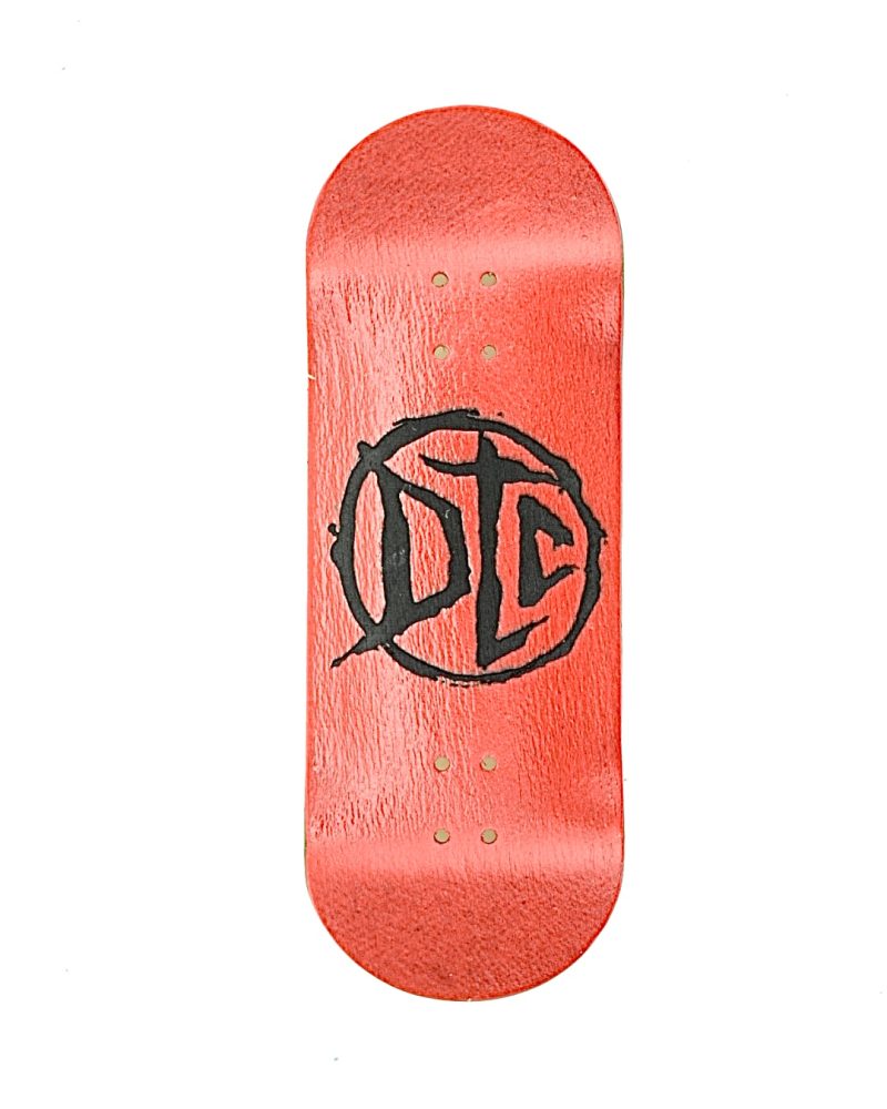 DogTown Crew Fingerboard Decks Stained Red