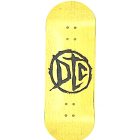 DogTown Crew Fingerboard Deck Stained Yellow