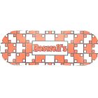 Fingerboard Deck Wraps Red/White Checkered